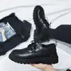 Zapatos Negros de Cuero para Hombre, Zapatos Formales de Negocios Casuales para Primavera y Verano, Zapatos de Trabajo para Hombres Jóvenes, Estilo Británico, Nuevos Modelos para Viajar al Trabajo