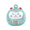 Oferta especial gato de la suerte de los sueños campana de sonido de agua colgante pequeño colgante japonés siete colores guardia imperial abierto cerrado campana de piano de agua