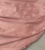 Material de borda novo para primavera e verão estilo nacional tecido de seda para roupas macio sedoso suave camisa suspensório vestido