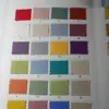 Gran Caballería Tela Elástica Lavada con Arena Inclinada Hilo de Bambú Algodón Moda Cardigan Chaqueta de Primavera Tejido de Sarga Lavada