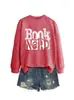 Nerd de Libros Amazon Ebay Estación Independiente Moda Elegante Casual Nueva Sudadera Camiseta Básica para Mujer Otoño e Invierno