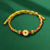 Llegada Nueva 2025 Festival del Bote del Dragón Cuerda de Colores Tejida a Mano Cuerda de Mano Regalo Pulsera para Niños Pulsera de Buena Suerte para Adultos Ajustable