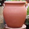 Maceta de terracota transpirable sin esmaltar color rojo buganvilia maceta grande de barro sin esmaltar rosa maceta de cerámica de tubo alto maceta para suculentas y pilas viejas