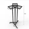 Raquete de badminton raquete de tênis rack de exibição da ilha central da quadra de tênis rack de armazenamento de exibição de raquete de tênis de mesa rack de exibição de tubo de bola