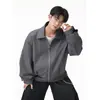 Outono de 2026 Novo Masculino Design Simples Estilo Coreano Tendência 100% Poliéster - 280G Le Lisi Jaqueta Fina