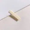 Presilha de cabelo quadrada brilhante de 5 cm para franja e fios soltos, grampo de cabelo artesanal DIY na cor de doce, materiais para acessórios de cabelo atacado