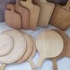 Tabla de pizza de madera tabla de pan tabla para carne de res y cerdo tabla de fila de pollo pad para sartén de arena tabla de repostería accesorios para columpio procesamiento personalizado tallado