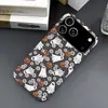 Funda de teléfono de Halloween transfronteriza más vendida con diseño de flor de margarita, calabaza, fantasma, manzana, funda de película para iPhone 18 Pro Max