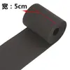 Cinturón Elástico Holgado Engrosado para Cambiar Pantalones, Cinturón Elástico Holgado, Banda Elástica de Goma Duradera, Cordones Negros de Alta Elasticidad para Zapatos