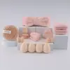 4 Caixas de Ovos de Beleza Que Não Absorvem Pó com Caixa de Armazenamento, Esponja de Maquiagem, Pincel de Maquiagem, Fixação de Maquiagem Úmida e Seca