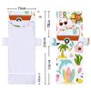 Suministro directo de fábrica funda para silla de playa funda para reclinable bolsa toalla bolsa toalla de playa impresión digital 3D una pieza serie de frutas