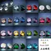 Série de alta qualidade gema AAAA oito corações oito flechas zircônia pedra nua redonda pedra de vidro 8mm zircônio colorido imitação de diamante
