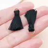 Anel Pendente Multicor Mini 13X23Mm Pequeno Pingente de Borla para Mochila Grampo de Cabelo Acessórios para Joias Artesanais DIY Material