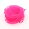 Lenço de Seda Chiffon 60cm Adereços de Performance de Dança Infantil Lenço Pequeno de Gaze Lenço Quadrado de Jardim de Infância Jogo Lenço de Nylon