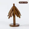 Pad Aislante Térmico de Color Nogal de Alta Gama, Árbol Único, Antiescaldado, Mesa de Comedor para el Hogar, Mantel Creativo, Manteles Decorativos, Posavasos Resistente a Altas Temperaturas