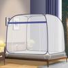 Mosquitero Yurta Mongol Anticaídas Modelo Nuevo 2024 para Instalación Libre en Hogar Dormitorio Niños y Bebés para Prevenir Caídas de la Cama con Fondo Completo