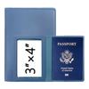 PU engrosado transfronterizo de EE. UU.. Porta libretas con logotipo Porta libretas Bolsa multifuncional para libretas
