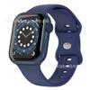 Pulseira de Relógio 8ª Geração/Ultra/SE cor sólida fivela de silicone pulseira iwatch