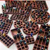 Prateleira Criativa Personalizada de Madeira Maciça para Armazenamento de Óleos Essenciais Organizador Simples de Mesa Caixa de Armazenamento de Madeira Caixa de Exibição Doterra