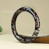 Pulsera de Jade Flor de Ciruelo Natural de Fábrica Pulsera Redonda para el Cuidado de la Salud Pulsera de Jade Estilo Antiguo Material Mineral Viejo de Ruyang Pulsera con Hebilla Ping An