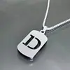 Collar de letra inglesa de 26 palabras cadena Taigang ropa de pareja para estudiantes masculinos y femeninos accesorios diseño nicho simple combinable Moda