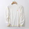 Camiseta Térmica de Cuello Redondo Deportiva para Ciclismo al Aire Libre de Estilo Montaña Funcional Otoño e Invierno con Empalme y Estampado en Contraste para Hombres y Mujeres 9419