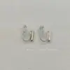 Pendientes de clip para oreja, convertidor de espiral antimosquitos, invisibles, indoloros, sin orejas, para mujer, con clip en espiral, con clip triangular, accesorios