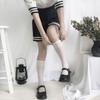 Medias con lazo medias finas de verano para mujer medias negras estudiantes medias blancas de seda hasta la rodilla calcetines jk calcetines altos sexy ultradelgados