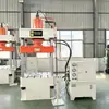 Prensa Hidráulica de Cuatro Columnas de 100 Toneladas, Máquina de Estampado de Chapa Metálica, Prensa Hidráulica Multifuncional de Cuatro Columnas para Punzonado y Corte de Bordes