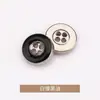 Botões Metálicos de Quatro Furos com Gotejamento de Óleo, Botões para Camisa, Botões para Tricô de Suéter, Fechos de Botão, Jin Da Acessórios para Vestuário
