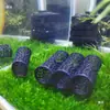 Casa de Camarão Oca Impressa em 3D Tubo de Camarão Abrigo para Peixes Ornamentais Casa de Camarão de Cristal Aquário Paisagismo Casa para Esconder Peixes Pequenos