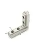 Accesorios para Perfiles de Aluminio Huangyu Wenzhou Conector de Ranura de Esquina Ángulo Recto Integrado Oculto Estándar Europeo Estándar Nacional 20/30/40/45