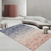 Alfombra Nórdica Sala de Estar Lujo Ligero Mesa de Centro Sofá Dormitorio Fácil de Cuidar Alfombra Completa de Noche Hogar Sensación de Alta Gama Alfombra Tapete