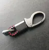 Herraje de llavero de cuerda trenzada, accesorios de metal para manualidades, elegante, moderno, llavero para coche, colgante para cintura