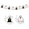Novidades Transfronteiriças Decoração de Halloween Bandeira de Jardim Banner Casa Assombrada Decoração de Festa Suprimentos Arranjo Enfeites Pendurados Flor