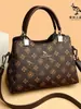 Bolsas Femininas 2026 Nova Moda Bolsa Tote de Couro Macio para o Dia a Dia para Mães de Meia-Idade, Bolsa Transversal de Grande Capacidade para Mulheres
