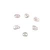 Fábrica de atacado de água doce natural luz forte quebrado em forma de prata irregular reciclado contas diy brinco acessórios contas soltas