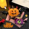 Nueva Diadema de Halloween para Niños Pasador con Lazo Naranja Accesorios Divertidos para el Cabello de Bruja Decoración de Fiesta Tocado para Fotos