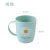 Taza Espesa para Cepillo de Dientes Taza para Enjuague Bucal Doméstica Taza Dental para Dormitorio de Estudiantes Taza para Enjuague Bucal Linda de Alto Valor para Parejas