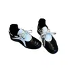 Versión de Piel de Oveja~Zapatos Mary Jane de Suela Gruesa Estilo Deportivo, Zapatos Casuales con Bloques de Color para Mujer, Puntera Redonda Versátiles Retro con Cordones Zapatos de Entrenamiento Alemanes