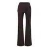 Roupa de garota popular: jaqueta cardigã cinza, top regata, calça casual feminina de outono com barra ajustável por cordão, calça de corte reto, conjunto de três peças