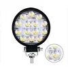 Luz de trabajo LED para coche redonda de 4 pulgadas 14 luces 42W luz auxiliar faro modificado foco de ingeniería faro