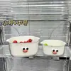Cesta Drenadora de Dopamina con Forma de Pico de Pato para Uso Doméstico, Linda Cesta de Frutas a Prueba de Polvo, Doble Capa con Drenaje de Agua 2 en 1, Cesta Espesada para Lavar Verduras