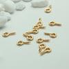 Pacote de ouro 14K parafuso 9 pinos pingente de fio de ouro pingente feito de material diy acessórios de jóias artesanais venda quente