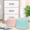 Banqueta Plástica Pequena Fashion Personalizada, Banqueta Infantil Espessada, Adequada para Jardim de Infância e Uso Doméstico, Banqueta para Trocar Sapatos, Banqueta Baixa, Banqueta Redonda, Fácil de Guardar