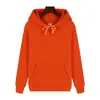Sudadera de Comercio Exterior 220 Polar Pesado Pulóver Cuello Redondo Color Sólido Sudadera con Capucha Ropa de Trabajo con Logotipo Impreso Sudadera