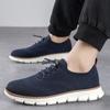 Sapatos masculinos transfronteiriços plus size, comércio exterior, tecido respirável, mocassins casuais, sapatos esportivos masculinos casuais plus size transfronteiriços