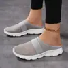 Zapatos Casuales de Verano Transfronterizos, Zapatos de Malla Transpirables y que No Dan Calor, Mocasines sin Cordones, Zapatos de Suela Suave que No Cansan los Pies, Zapatos Perezosos para Mujer