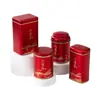 Latas de Té Lubao en Stock, Cajas de Hierro, Té Negro, Té Verde, Cajas de Embalaje Metálicas, Latas de Regalo de Té de Hierro Mate