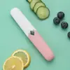 Cuchillo y pelador de frutas 2 en 1, cuchillo de frutas multifuncional, modelo nuevo para cocinas de dormitorios, pelador para estudiantes, herramienta para pelar